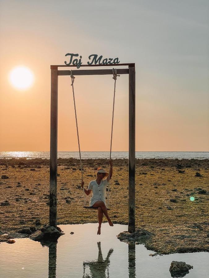 Taj Maza Sunset Villas Gili Trawangan Exteriör bild